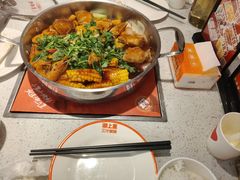 鸡翅鲜虾锅-御上皇三汁焖锅(薛城万达广场店)