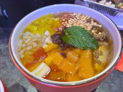 什锦红颜冰粉-秦炉烤肉(财富中心店)