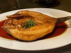 黄油花雕浸笋壳鱼-玫瑰厅上海菜(兴国路店)