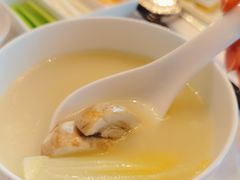 松茸菜胆鲜菌鸡汤-东海朗廷酒店-唐阁T’ANG COURT 中餐厅