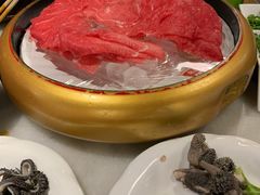 刺身牛肉-京门老爆三·铜锅涮肉 爆肚(望京店)