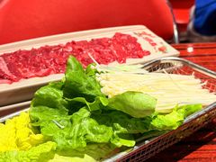 蔬菜三拼-沙胆彪炭炉牛杂煲(上海日月光广场店)