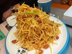 三丝爆豆-灶座小锅烀饼·铁锅炖(全国总店)