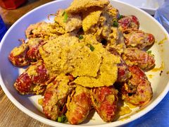 咸蛋黄焗虾-龙巢盱眙龙虾·牛蛙·烧烤宵夜(八卦岭店)