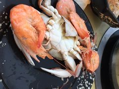 iphone_upload_pic-三亚海韵度假酒店·渔人码头海鲜火锅BBQ自助餐厅·落日吧