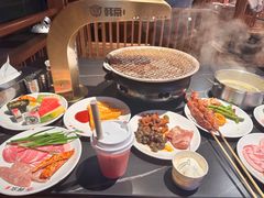 -韩京炭火烤肉自助料理(柯桥万达店)