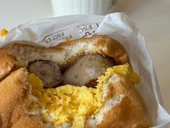 德式图林根风味香肠炒双蛋堡拼盘-麦当劳(贵和购物中心B1店)