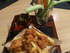 鸡块配薯条-百特喜·意大利餐厅(八佰伴镇江店)
