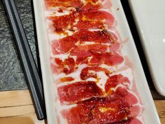 调味猪五花-九田家黑牛烤肉料理(悦荟店)