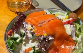 Salmon Caesar Salad