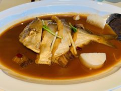 鲳鱼烧年糕-新荣记(新源南路店)