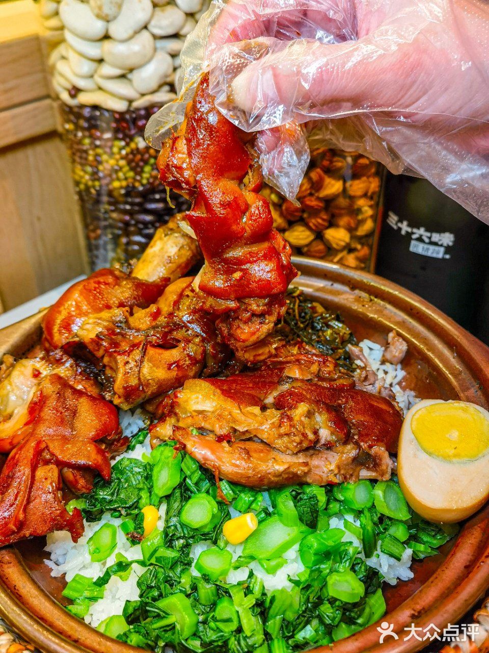 来通州万达打卡京味酱猪蹄啦！