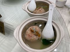 蟹粉狮子头-怡园饭店-餐厅(四望亭店)