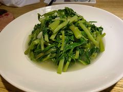 清炒空心菜-吴越荣记苏州菜·松鼠桂鱼100%活鱼现做(斜塘老街店)