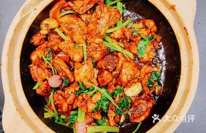 Braised Chicken with Fresh Mushrooms