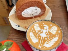 热拿铁-喜柿咖啡SeeS coffee
