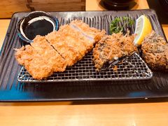 墨鱼&nbsp;猪扒双拼-胜博殿日式炸猪排(西红门店)