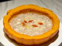 南瓜酒酿小圆子-玫瑰厅上海菜(兴国路店)