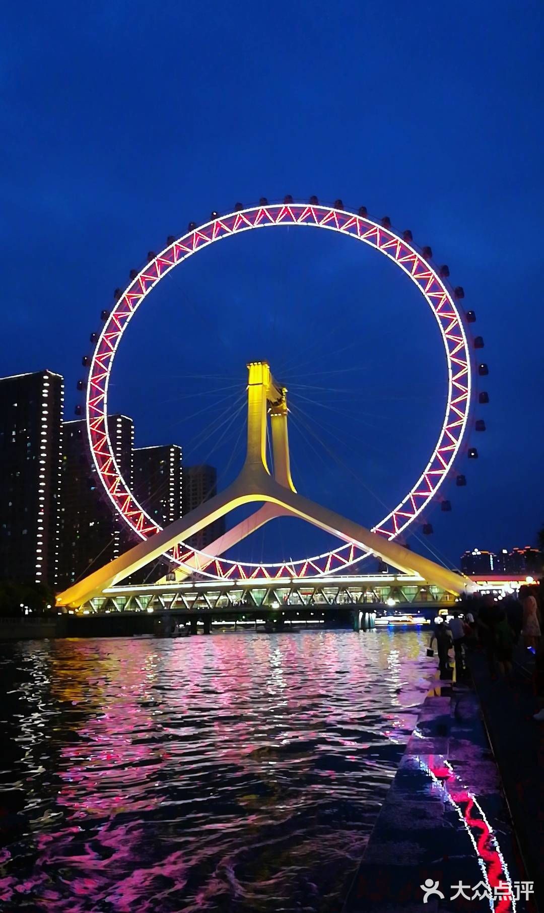 天津必去景点－【天津之眼】的夜景不可错过！