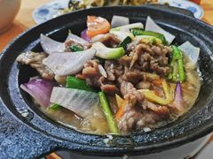 啫啫牛肉煲-奇香楼(五眼桥横街店)