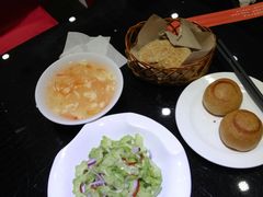 鸡蛋汤   烧饼-宛平李记小吃(东关街店)