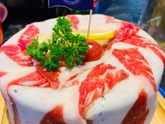 秦炉牛肉蛋糕-秦炉烤肉(财富中心店)