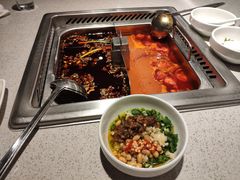 牛油麻辣锅底-海底捞火锅(大融城店)