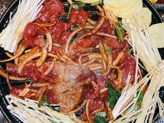 -燚店·铁板鱼蛙·烤肉·烤串(北新桥店)