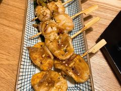 京都豚肉串烧拼盘-西月山居匠心创意料理(江汉路新佳丽广场店)