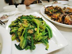 豆豉鲮鱼炒油麦菜-汇兴源餐馆(小北路店)