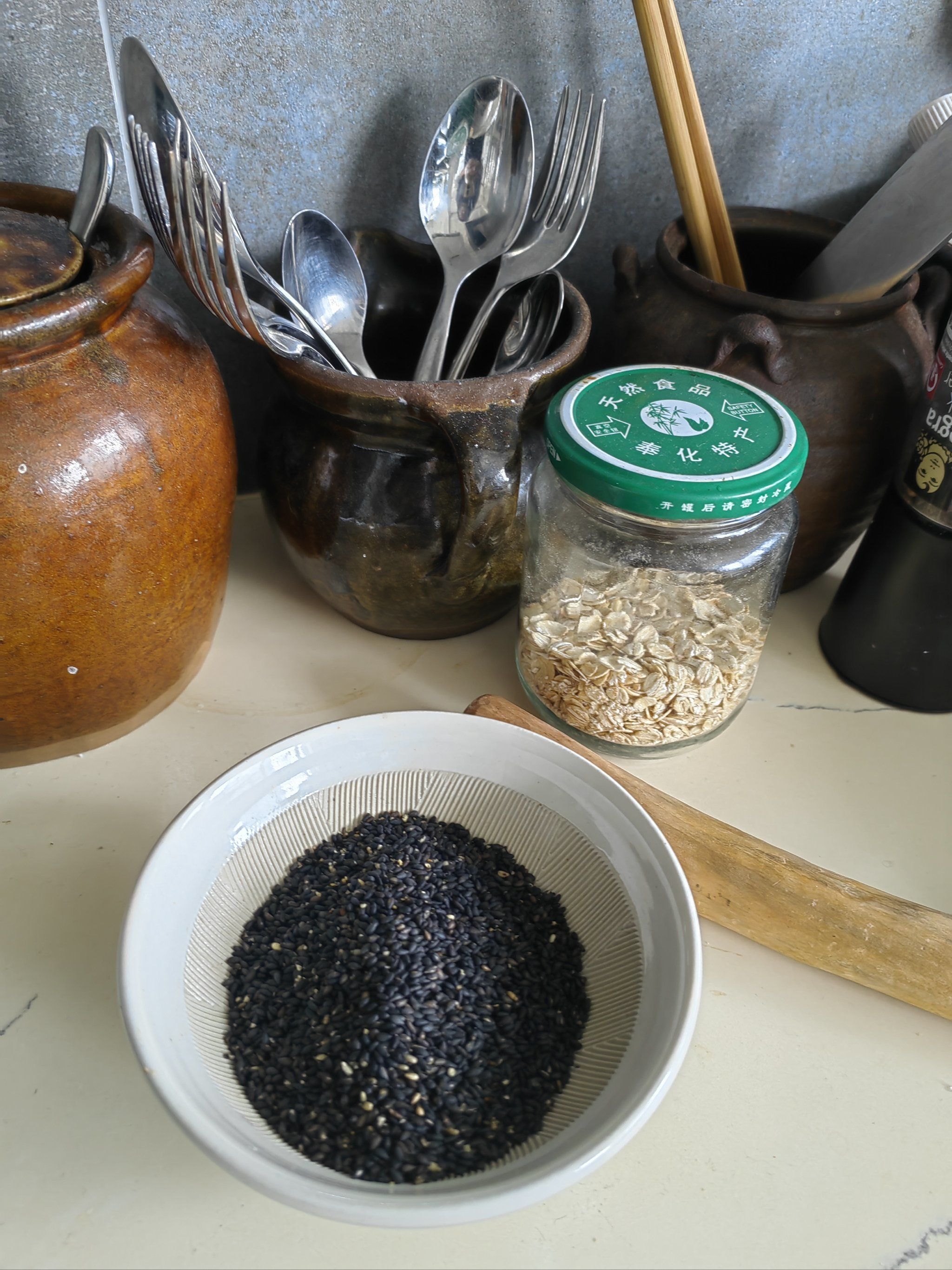 自己动手做黑芝麻猪油汤圆的馅