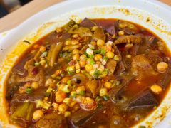 红油血旺肥肠-花盐街·四川乐山小吃(西单大悦城店)