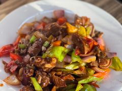 尖椒炒护心肉-王鹏家常菜馆