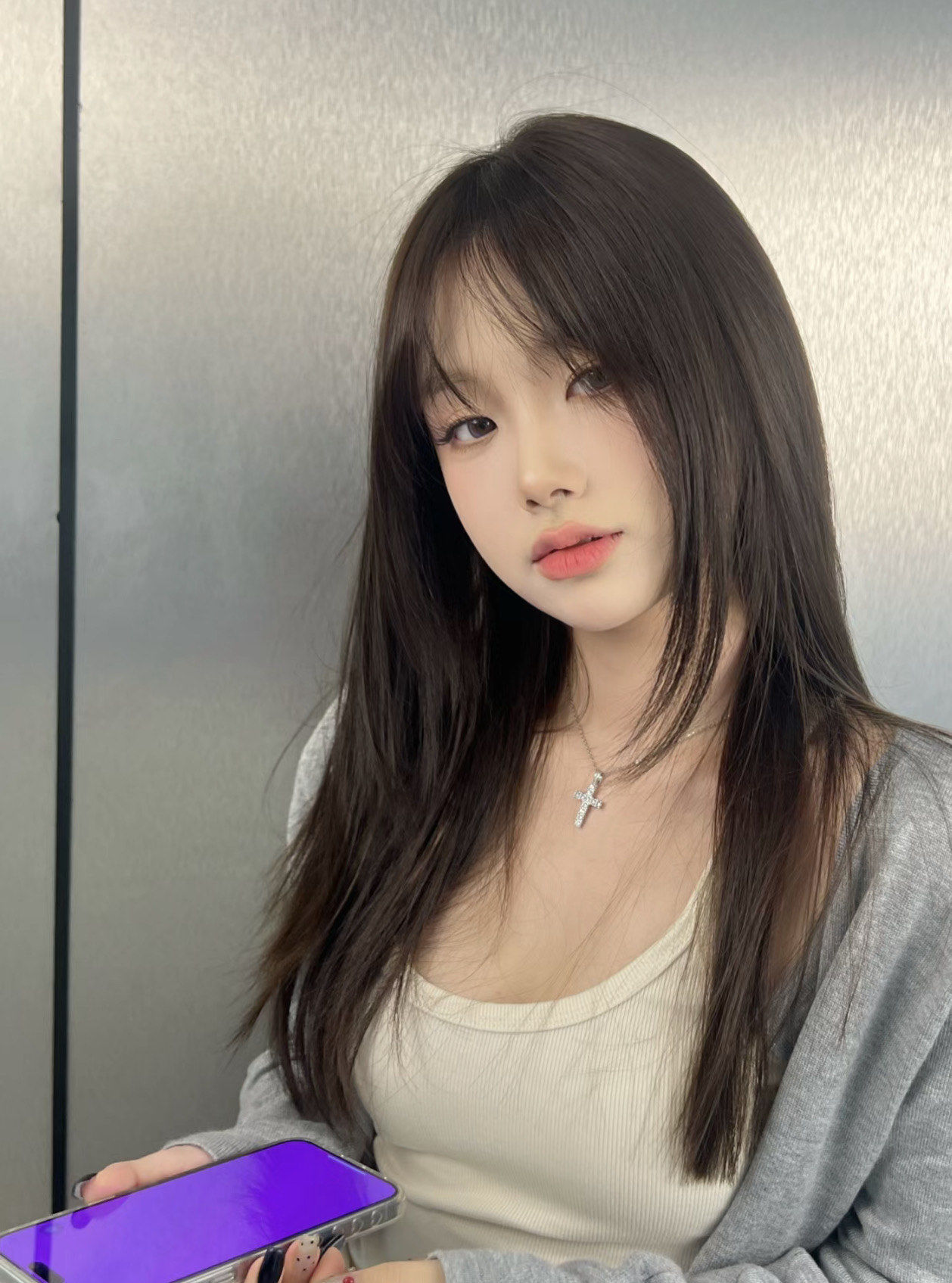 女生中长发发型 简单又好看的发型