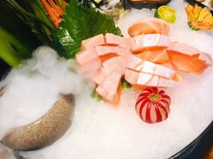 三文鱼刺身-大江户日本料理(吕厝店)