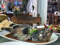 石斑鱼清蒸-四川小胡子海鲜(丁村万人海鲜广场店)