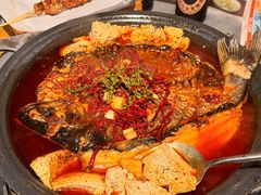 -探鱼·鲜青椒爽麻烤鱼(天一广场店)