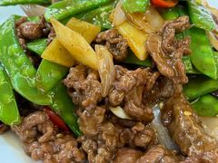 扁豆炒牛肉-莲花公园煎蟹(总店)