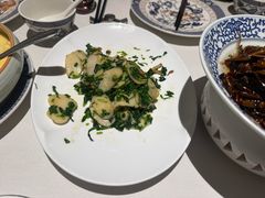 雪菜炒年糕-钱塘花园·宁波菜
