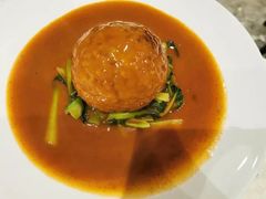 虾子菜脯狮子头-望乡楼上海菜(日月光店)