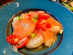 蜜柚鲜虾沙拉-食肆&Fourteen(武林夜市店)