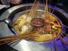 鸳鸯锅底-佰人王串串香火锅(洋珠巷店)
