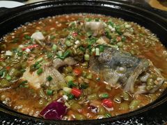 酸豇豆烧鲈鱼-随食坊·私房菜