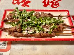 炭烧鲜牛肉串-辉记炭烧海鲜大排档·老字号(福田店)