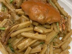 青蟹炒年糕-健眺小海鲜(临海后山店)