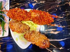 烤撒椒鸡翅-火枪手串吧·鹤岗小串涮肚(亦庄店)