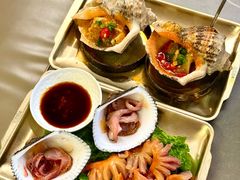 -围炉肉舍•炭烤活鳗•丹东海鲜烤肉(步行街店)