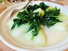 鸡汁白菜仔-利苑酒家(合景国际金融广场店)