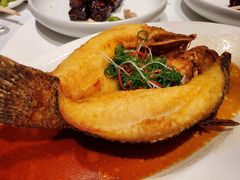 黄油花雕浸笋壳鱼-玫瑰厅上海菜(兴国路店)