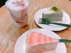 茶瓦纳抹茶千层蛋糕-星巴克(苏州西蒙店)
